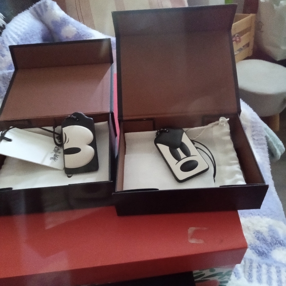 NIB NWT Disney X Coach Mickey Mouse Hangtags - Picture 2 of 9